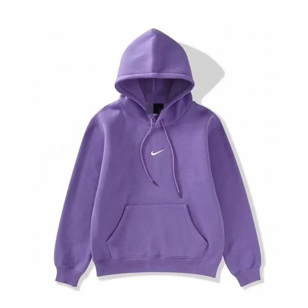 Nike Nike Purple Swoosh Hoodie Purple - 1