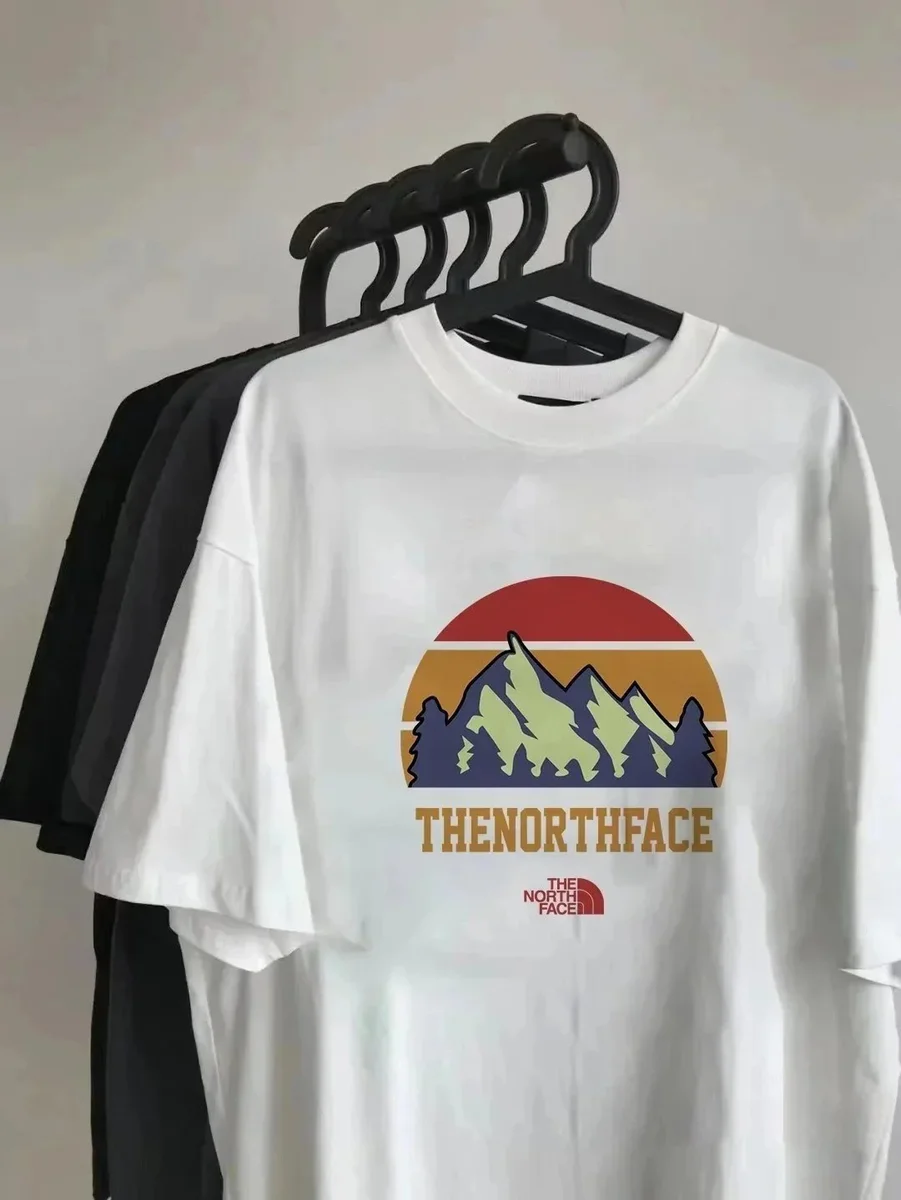 The North Face The North Face Mountain Sunset T-Shirt White White - 1