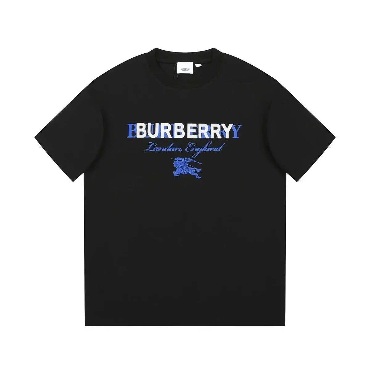 Burberry Burberry London England Black T-Shirt Black - 1