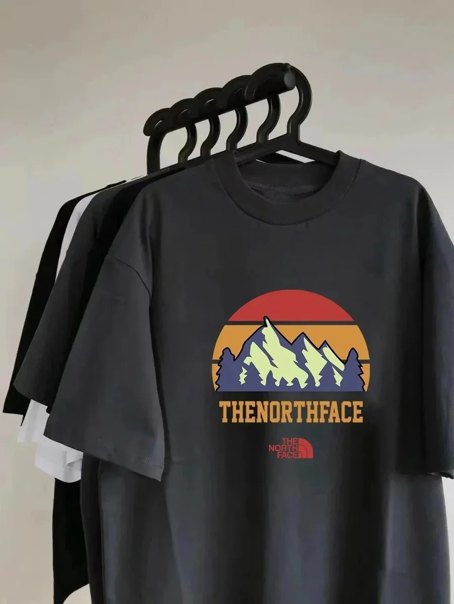 The North Face The North Face Mountain Sunset T-Shirt Black Black - 1