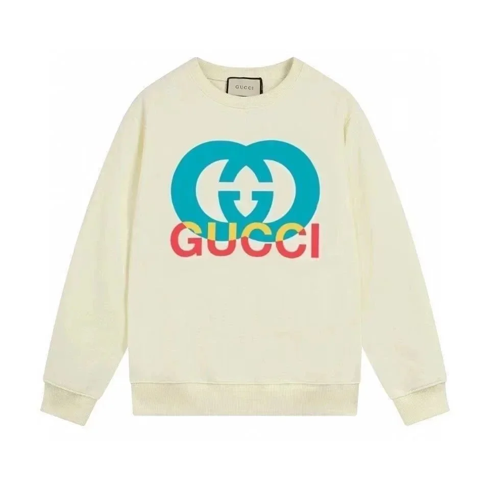 Gucci Gucci GG Print Crewneck Sweatshirt Cream Cream - 1