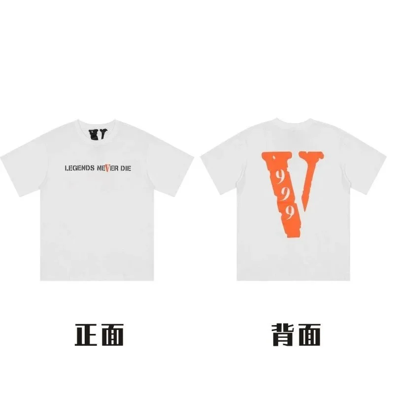 VLONE Vlone Legends Never Die White T-Shirt White - 1