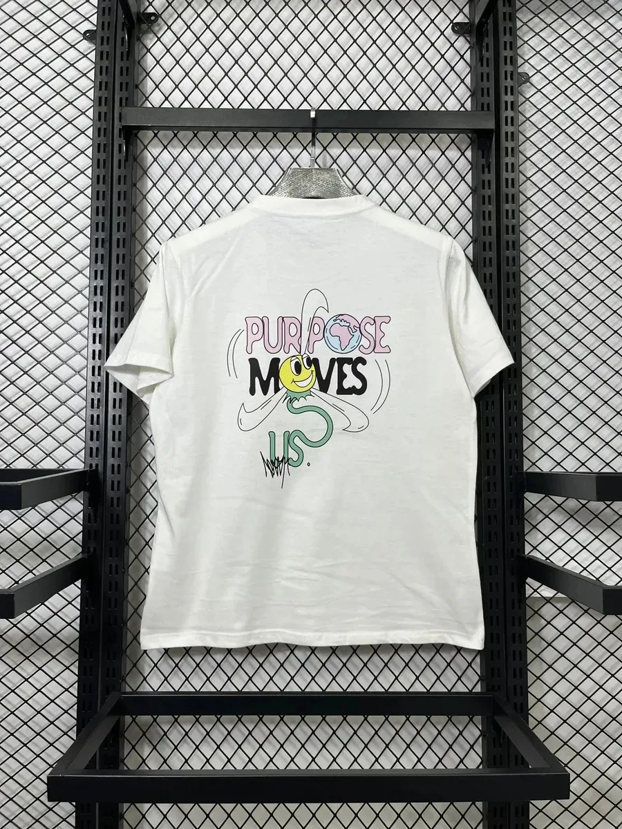 Other White Purpose Moves Us T-Shirt White - 1