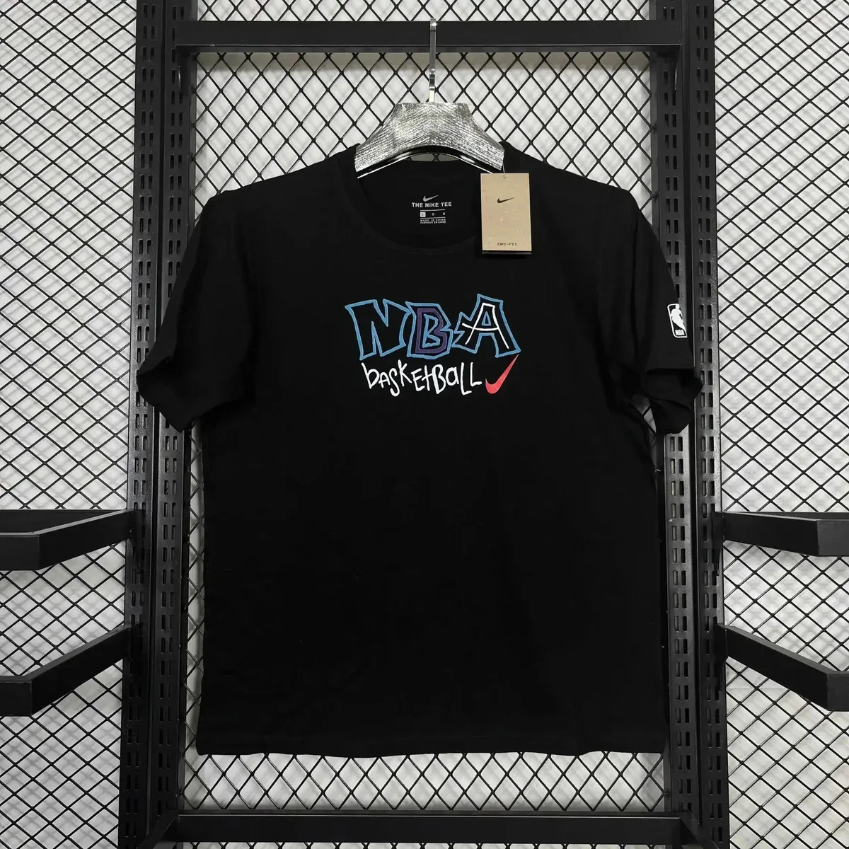 Nike Nike NBA Basketball Black T-Shirt Black - 1