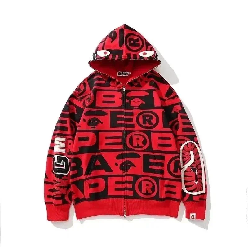 A Bathing Ape A Bathing Ape BAPE STA Red/Black Hoodie Red - 1