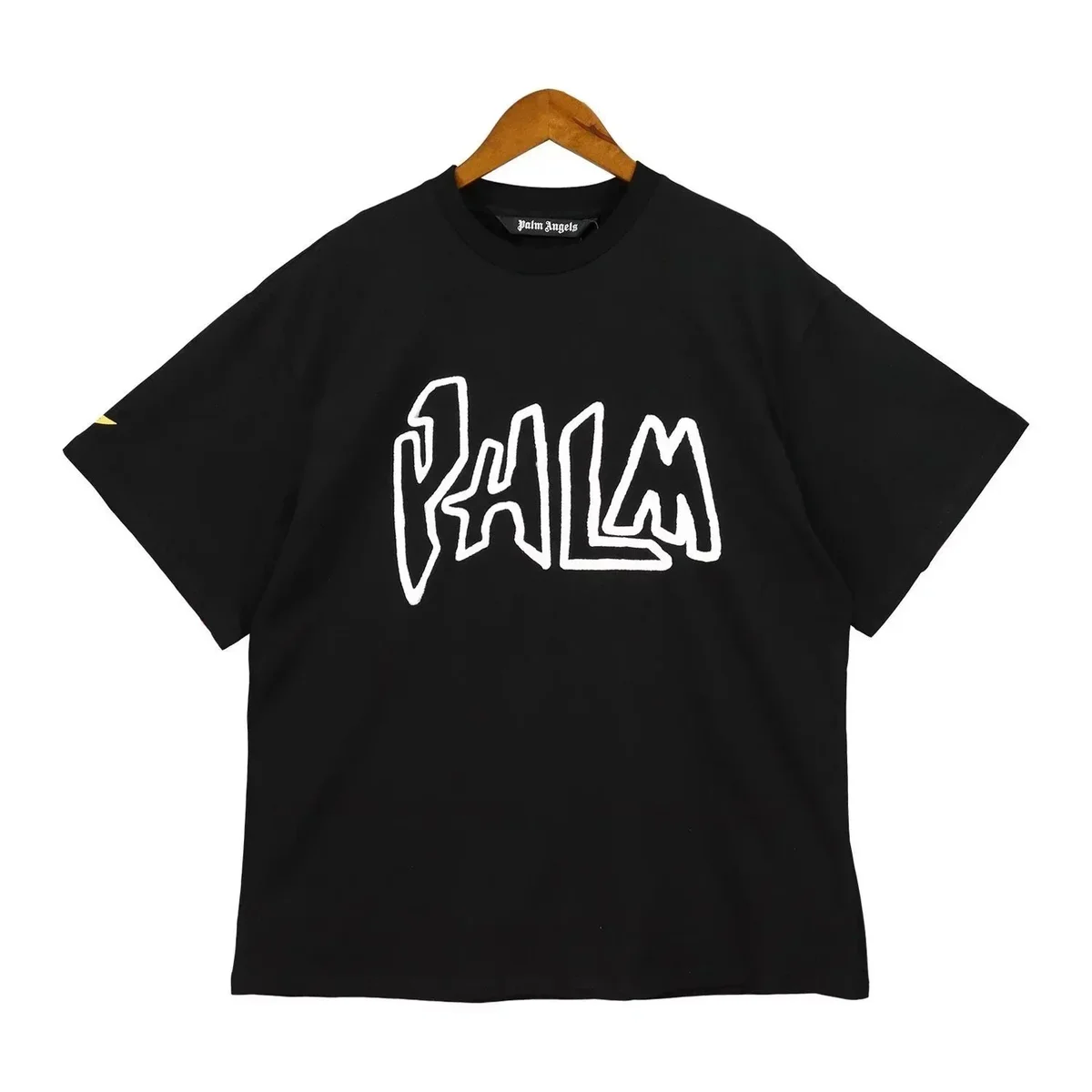 Palm Angels Palm Angels 'PALM' Black T-Shirt Black - 1