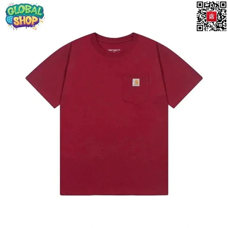 Carhartt Carhartt Pocket T-Shirt Red Casual Top Red - 1