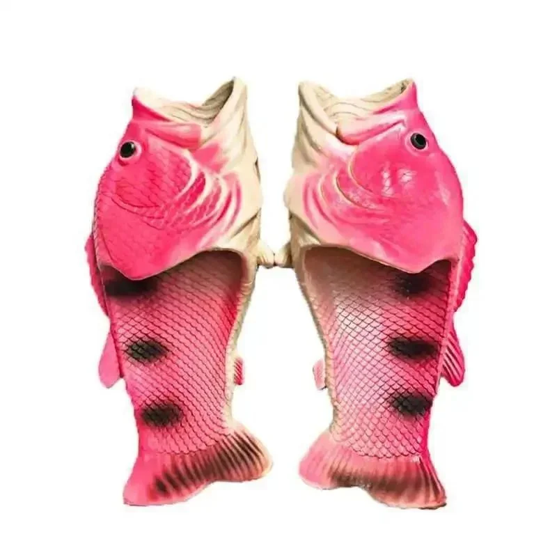 Other Fish Shape Slippers Pink Fish Sandals & Slippers Pink - 1