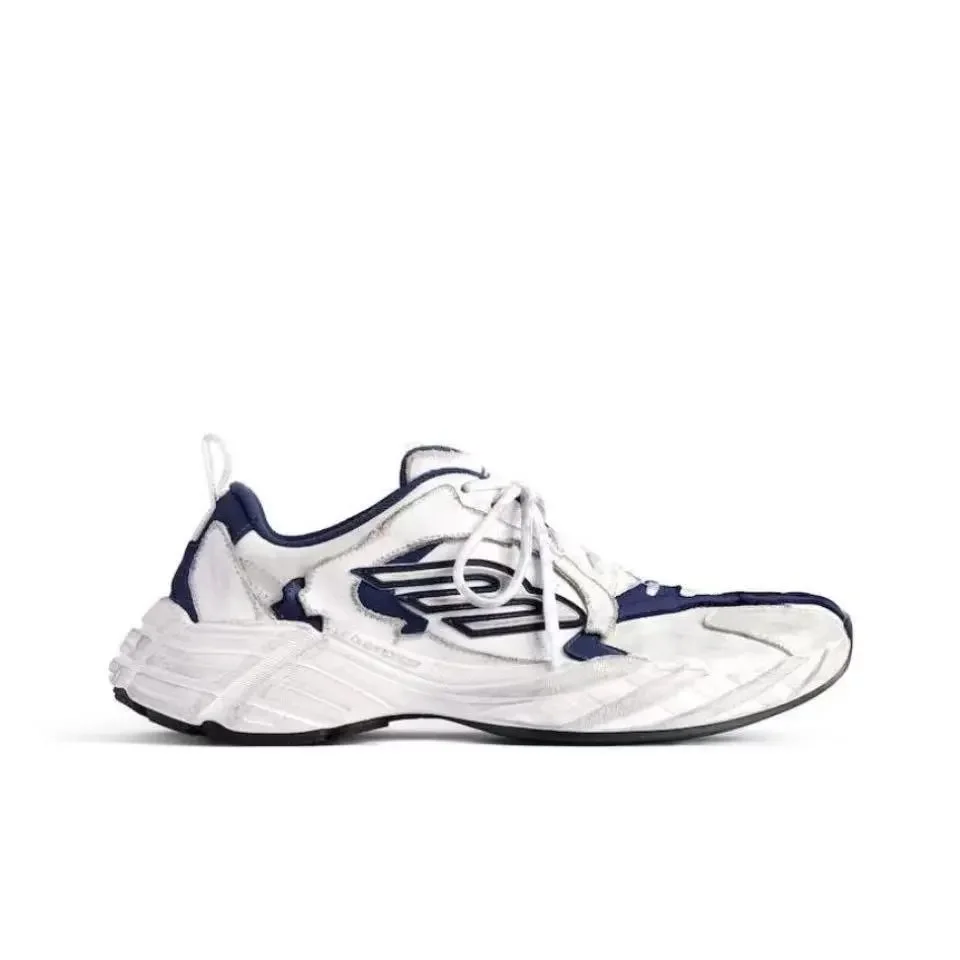 Balenciaga Balenciaga Triple S White/Blue Sneakers White - 1