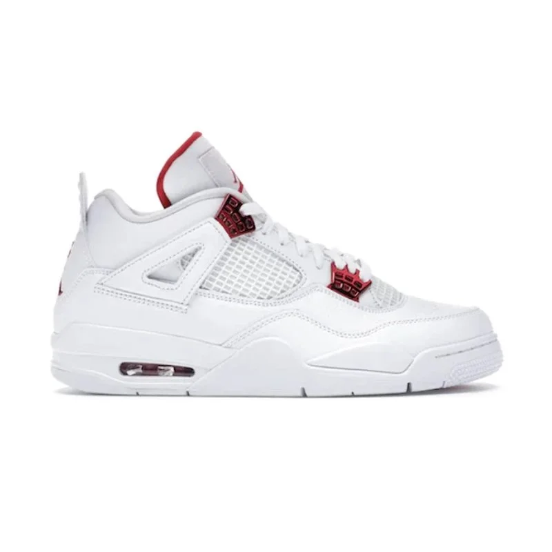 Jordan Nike Air Jordan 4 Metallic Red CT8527-112 Sneakers Red