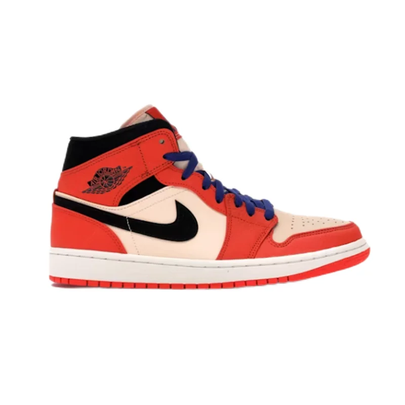Jordan Nike Air Jordan 1 Mid 'Chicago' Sneakers Red - 1
