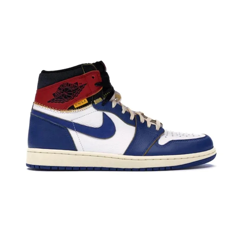 Jordan Nike Air Jordan 1 Union Los Angeles Blue Toe Sneakers Blue - 1