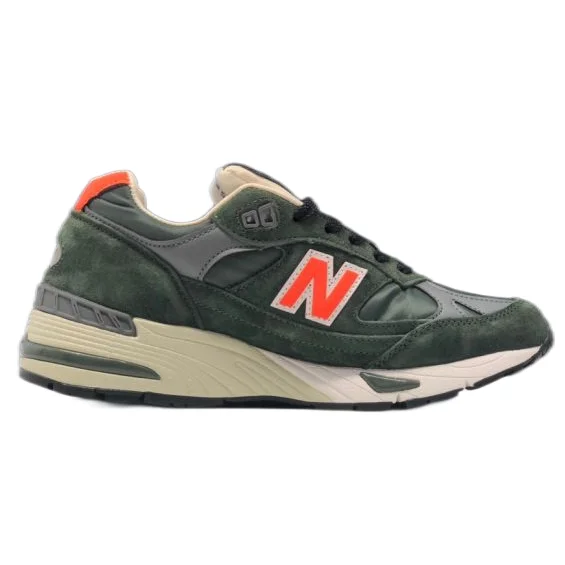 New Balance New Balance 990 Made in UK Olive Green Sneakers Green - 1