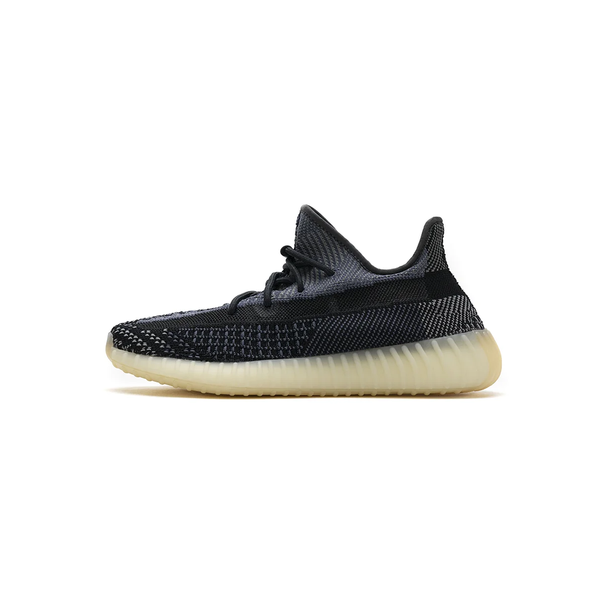 Yeezy Adidas Yeezy 350 V2 Carbon FZ5000 Sneakers Black - 1