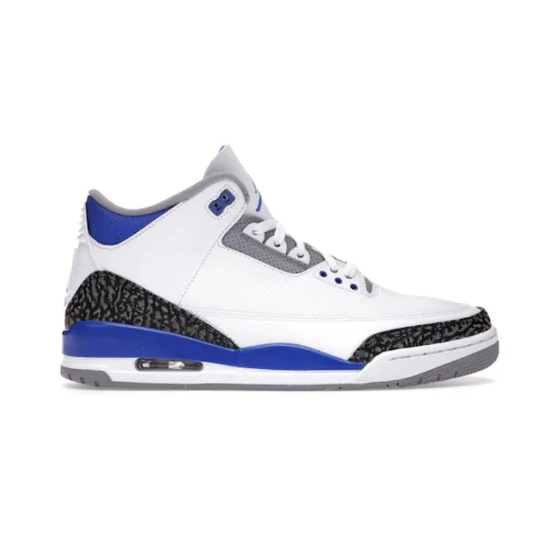 Jordan Nike Air Jordan 3 Racer Blue CT8532-145 Sneakers Blue - 1