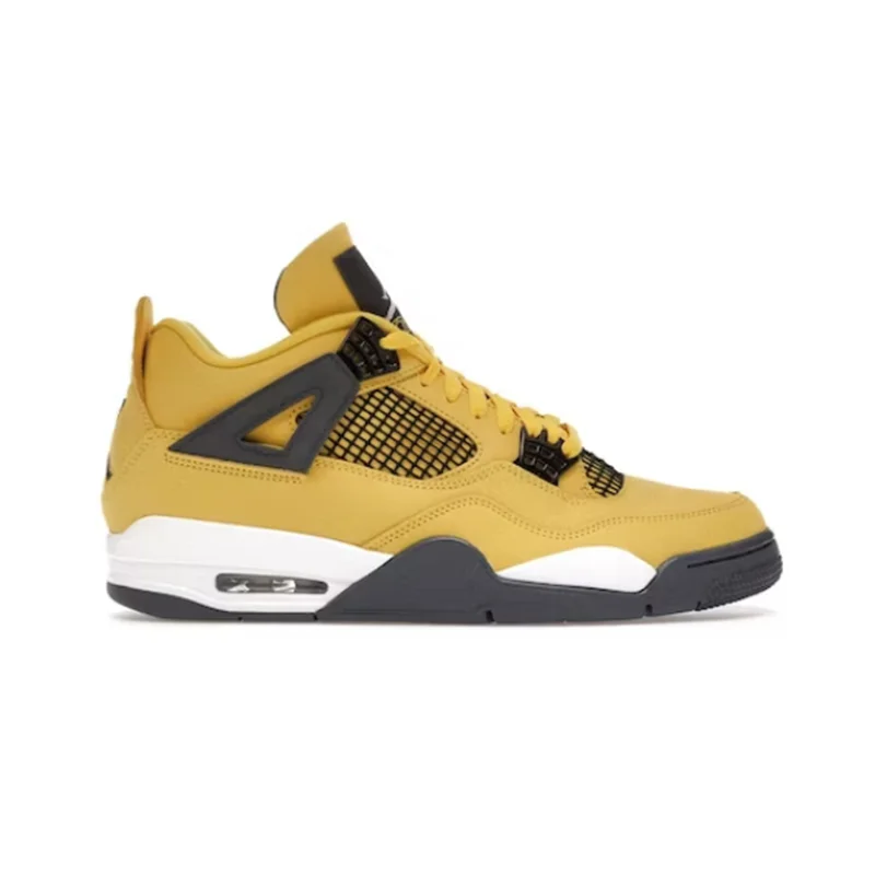 Jordan Nike Air Jordan 4 Lightning CT8527-700 Sneakers Yellow - 1