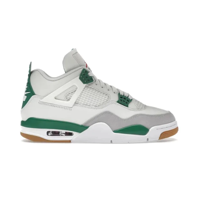 Jordan Nike Air Jordan 4 Pine Green Sneakers Green - 1