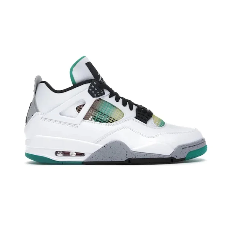 Jordan Nike Air Jordan 4 Lucid Green Rasta Sneakers Green - 1