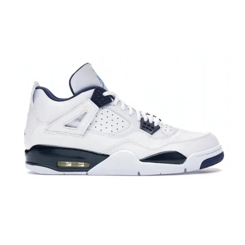Jordan Nike Air Jordan 4 White/Columbia 314254-107 Sneakers White - 1