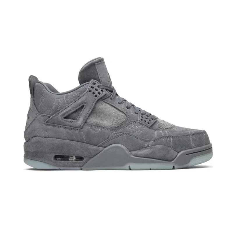 Jordan Nike Air Jordan 4 Kaws 930155-003 Sneakers Grey - 1