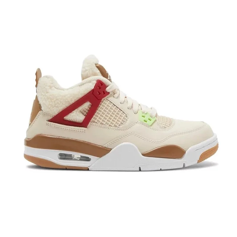 Jordan Nike Air Jordan 4 Where the Wild Things Are Sneakers Cream - 1