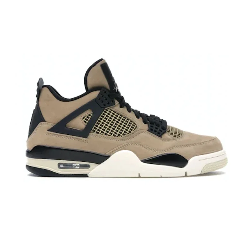 Jordan Nike Air Jordan 4 Fossil AQ9129-200 Sneakers Brown - 1
