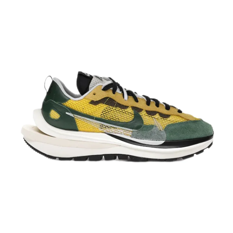 Nike Nike Sacai x VaporWaffle Olive Green/Yellow Sneakers Green - 1