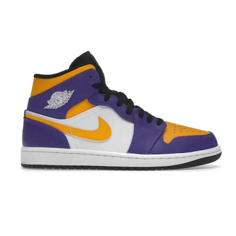 Jordan Nike Air Jordan 1 Lakers DQ8426-517 Sneakers Purple - 1