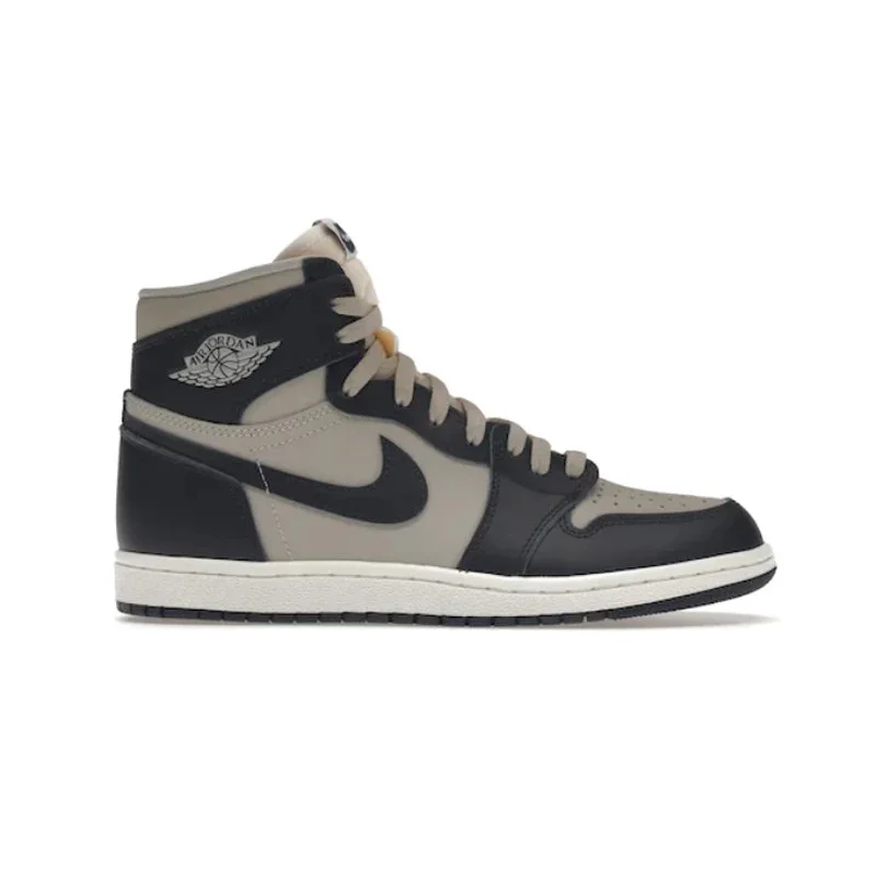 Jordan Nike Air Jordan 1 Georgetown BQ4422-400 Sneakers Black - 1
