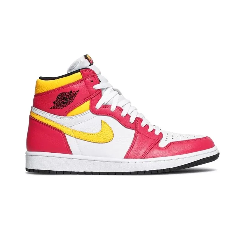 Jordan Nike Air Jordan 1 Light Fusion Red Sneakers Red - 1