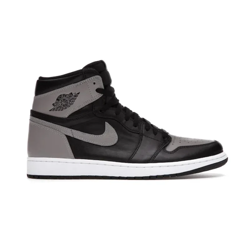 Jordan Nike Air Jordan 1 Shadow Black Sneakers Black - 1