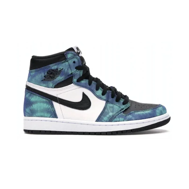 Jordan Nike Air Jordan 1 Tie Dye CD0461-100 Sneakers Blue - 1
