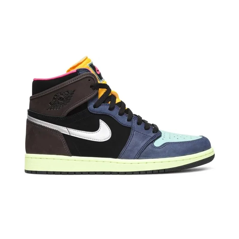Jordan Nike Air Jordan 1 Tokyo Bio Hack 555088-201 Sneakers Blue - 1