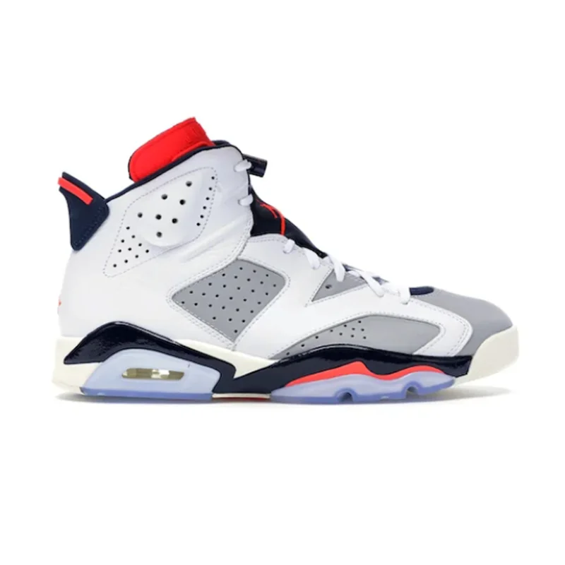 Jordan Nike Air Jordan 6 Tinker 384664-104 Sneakers White - 1
