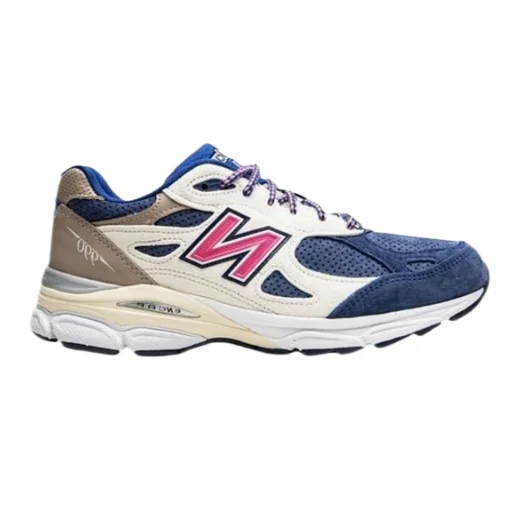 New Balance New Balance 990v6 Navy/White/Pink Sneakers Blue - 1