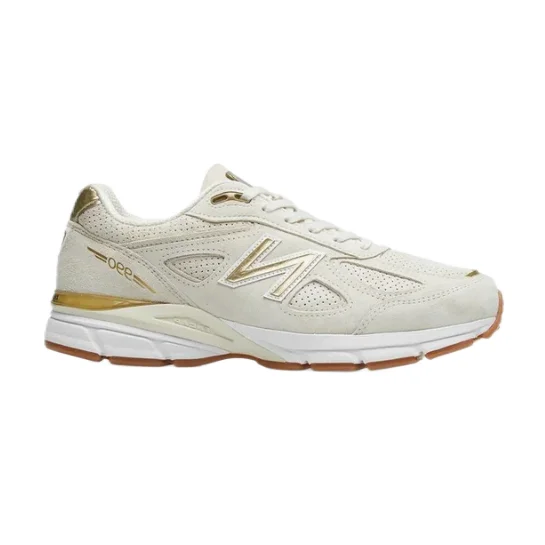 New Balance New Balance 990v6 Sail/University Red Sneakers White - 1