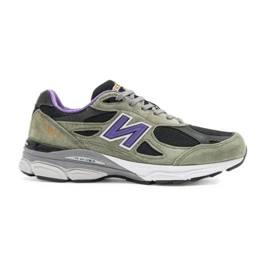 New Balance New Balance 990v6 Olive/Purple Sneakers Purple - 1
