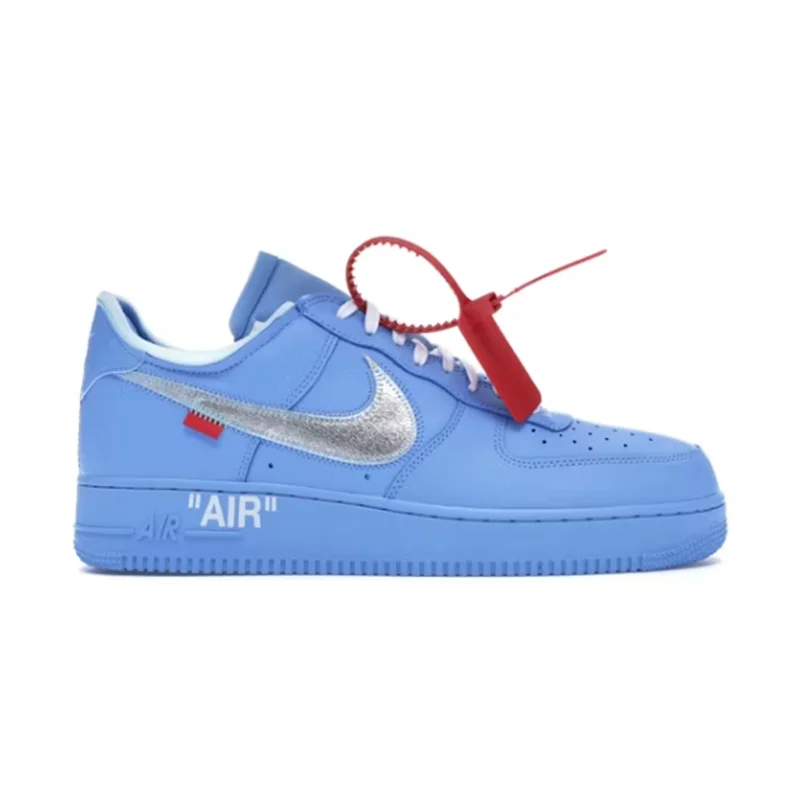 Nike Nike Air Force 1 Off-White University Blue CI1173-400 Sneakers Blue - 1
