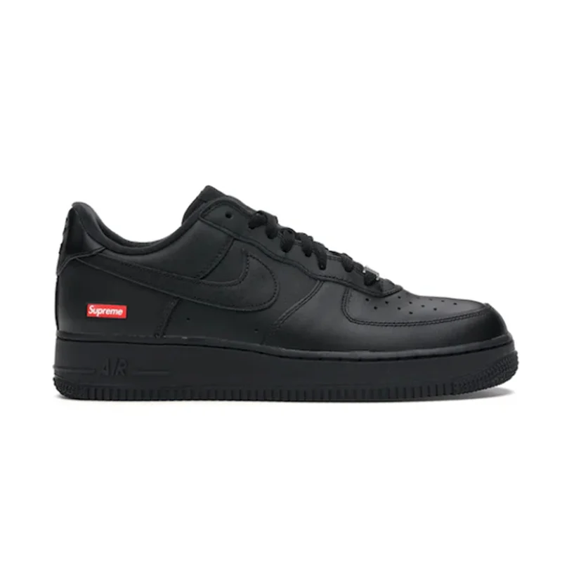 Nike Nike Air Force 1 Supreme Black CU9225-001 Sneakers Black - 1
