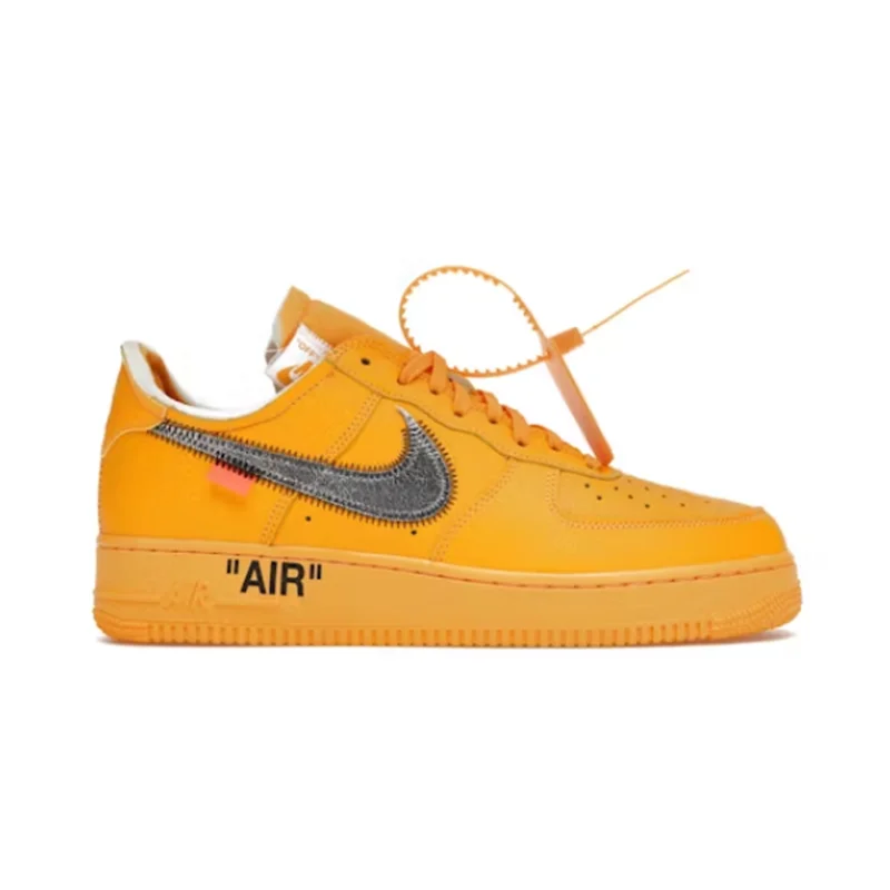 Nike Nike Air Force 1 Off-White ICA University Gold Sneakers Gold - 1