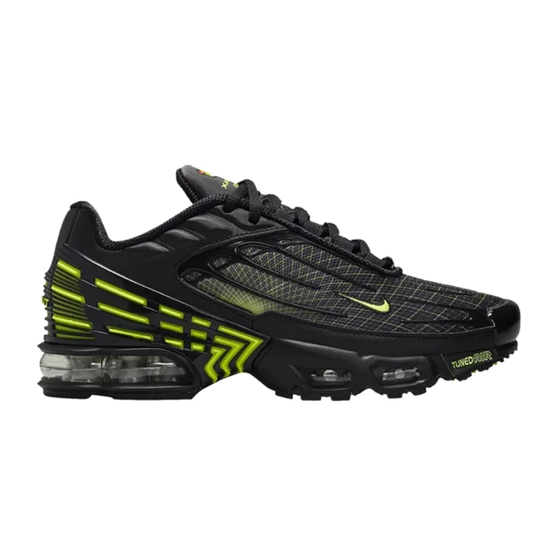 Nike Nike Air Max Tuned Air Spirograph - Volt Sneakers Black - 1
