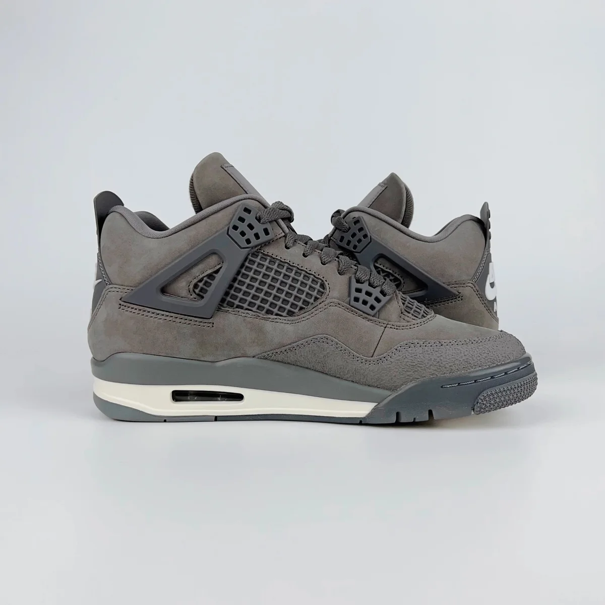 Jordan Nike Air Jordan 4 Grey Brick Sneakers Grey - 1