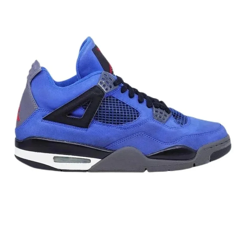 Jordan Nike Air Jordan 4 Royal Blue Sneakers Blue - 1