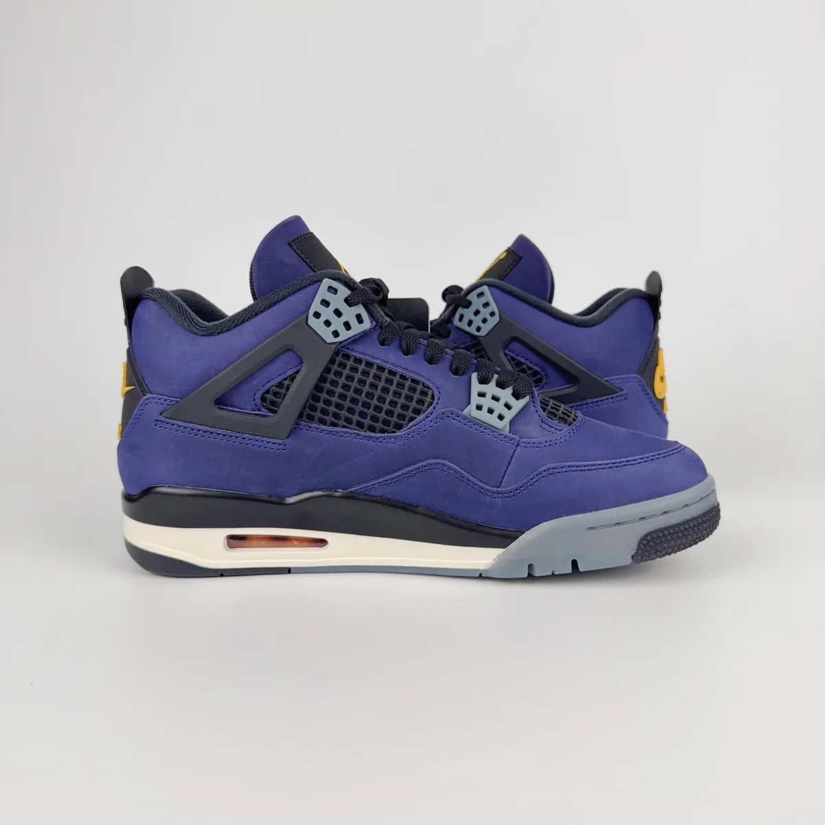 Jordan Nike Air Jordan 4 Lakers Purple Sneakers Purple - 1