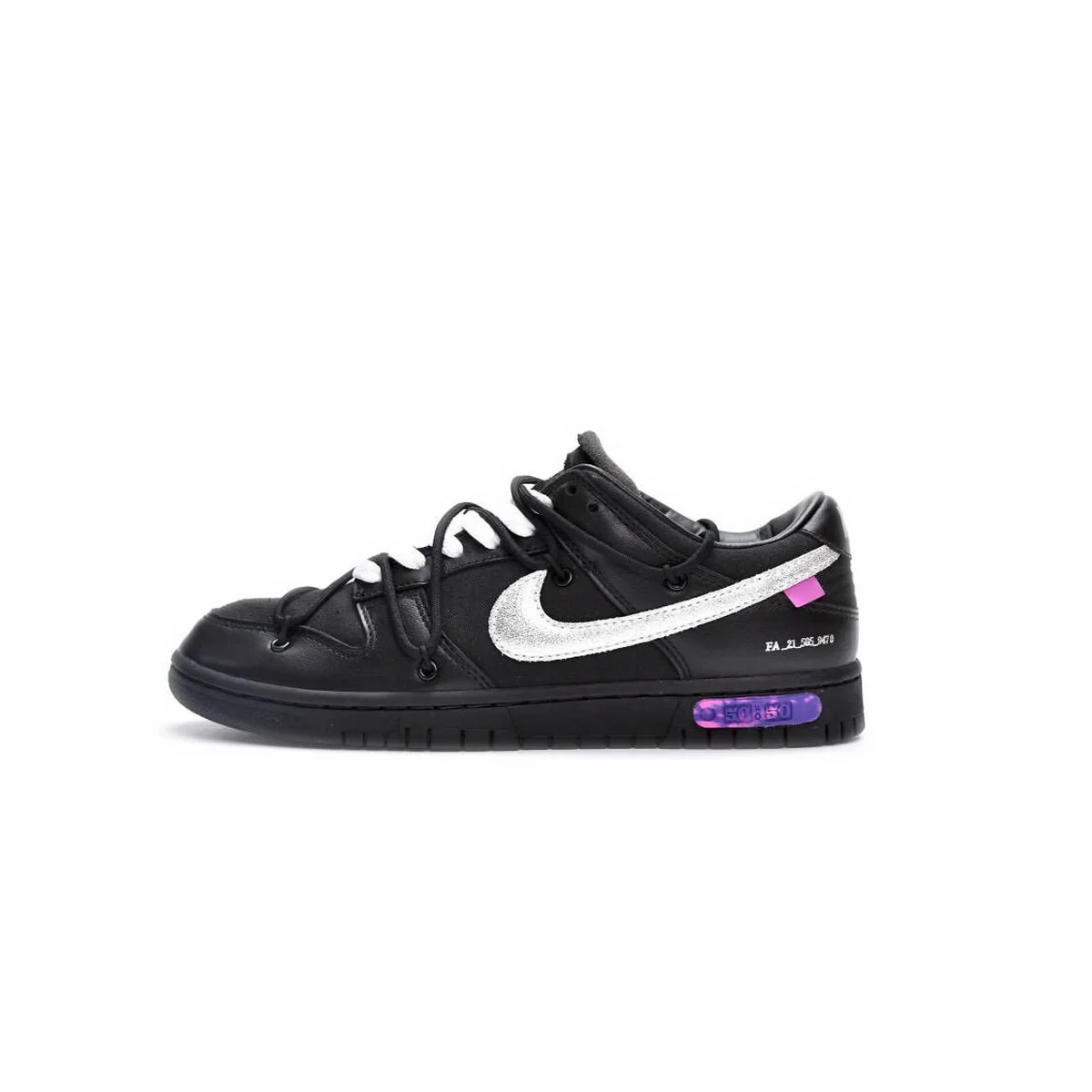 Nike Nike Dunk Low No.50 DM1602-001 Sneakers Black - 1