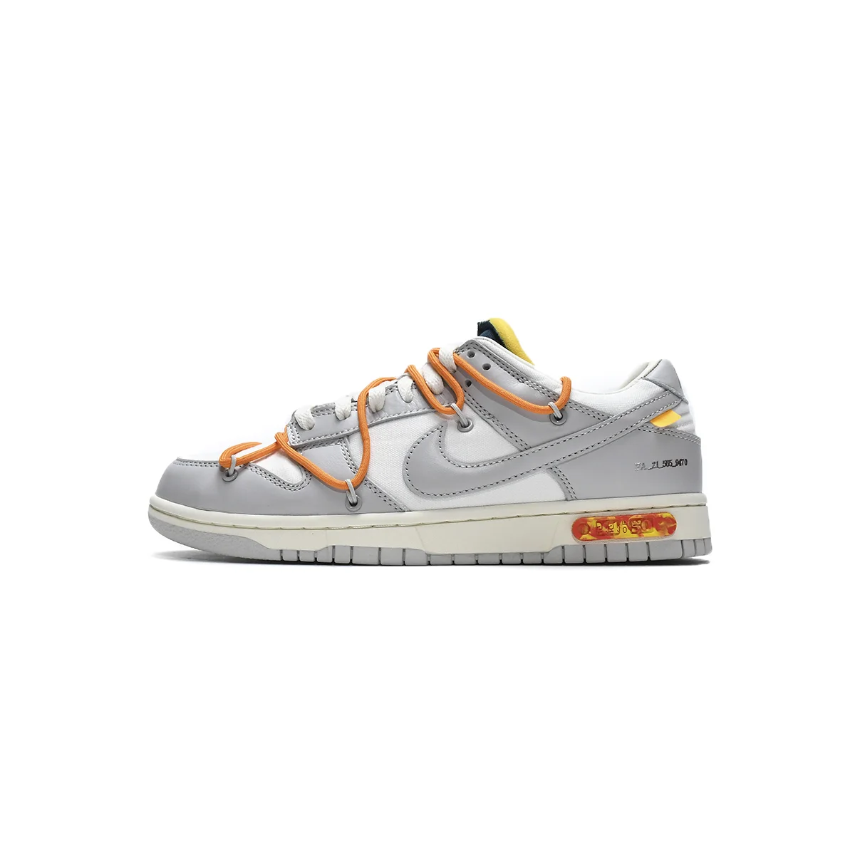 Nike Nike Dunk Low Off-White 'No.44 DM1602-104' Sneakers Grey - 1