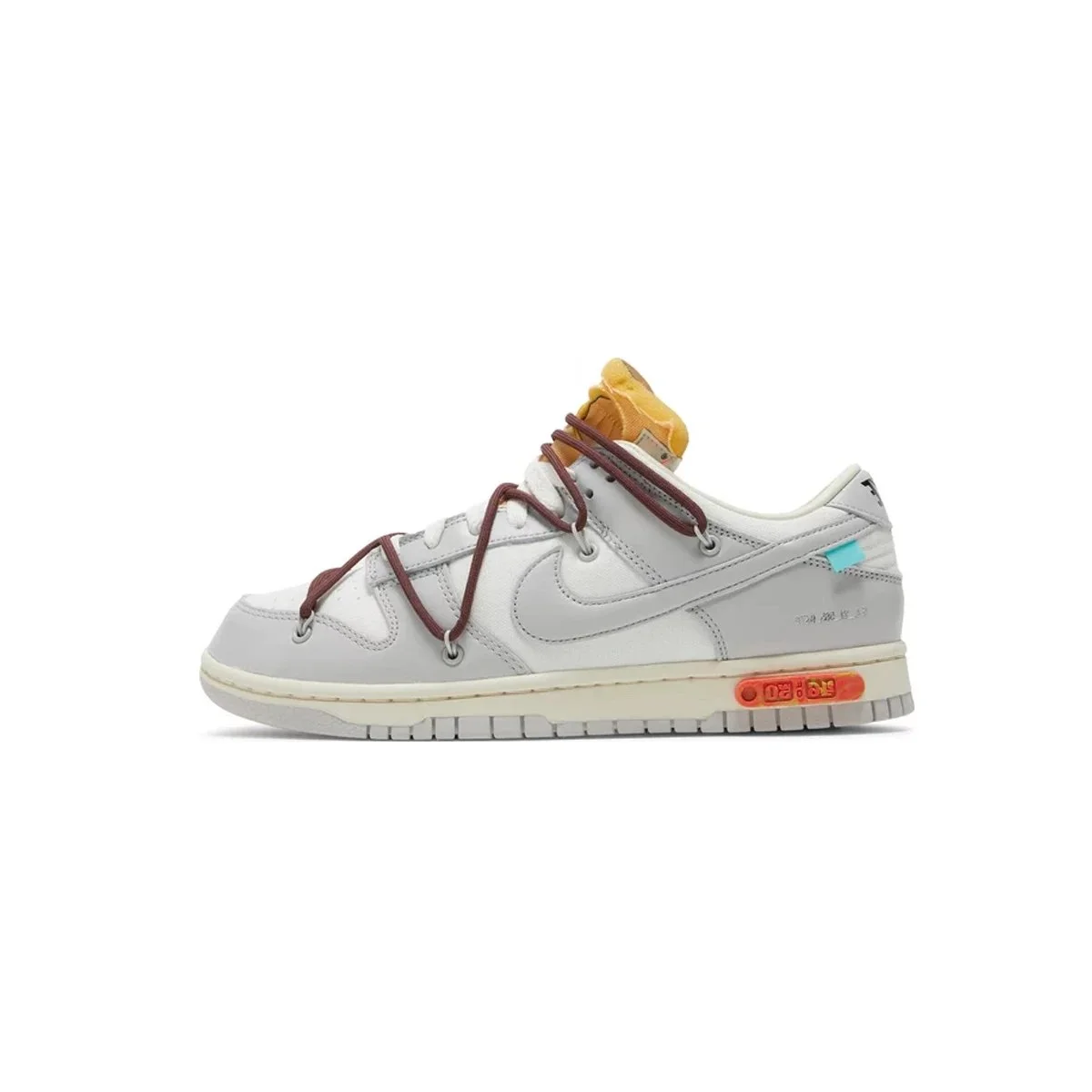 Nike Nike Dunk Low Off-White 'No.46 DM1602-102' Sneakers Grey - 1