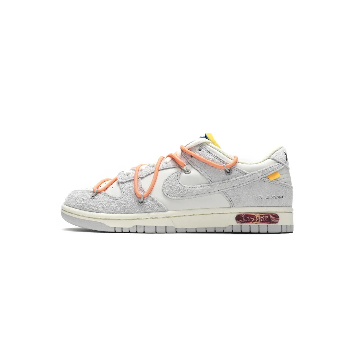 Nike Nike Dunk Low Off-White 'The Ten' No.19 DJ0950-119 Sneakers White - 1