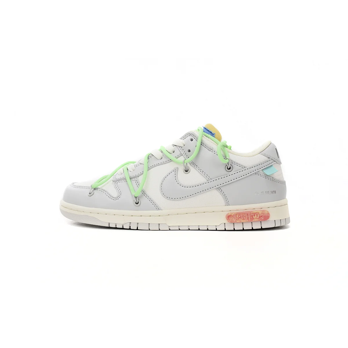 Nike Nike Dunk Low 'No.26 DM1602-116' Sneakers Grey - 1
