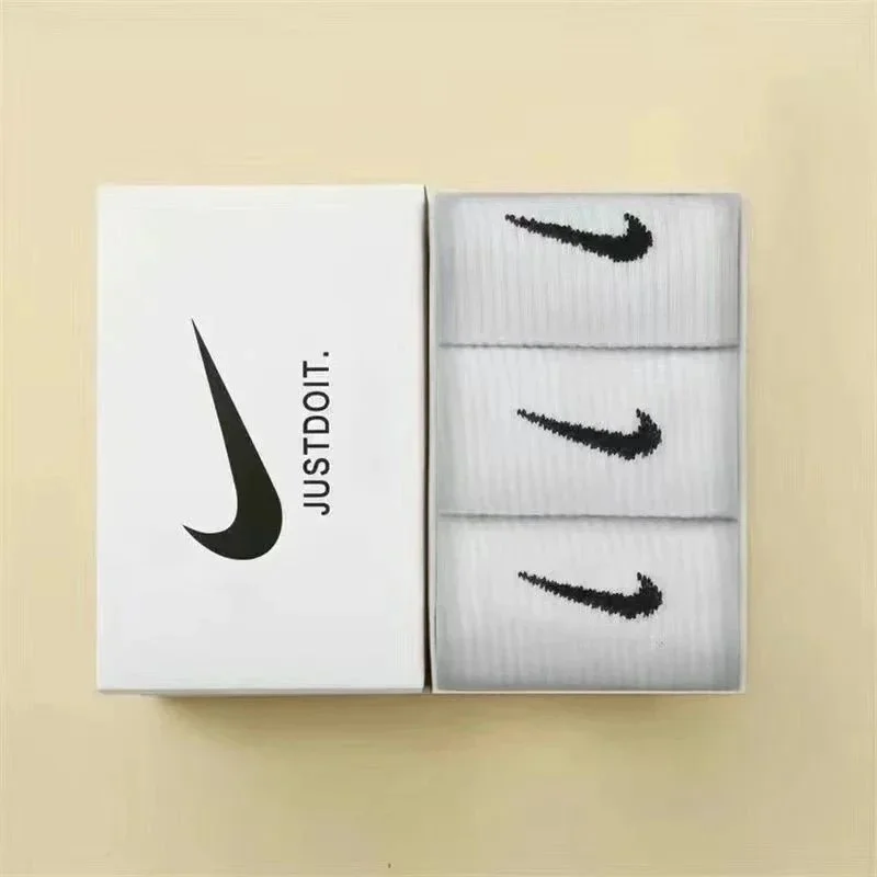 Nike White Socks 3-Pack